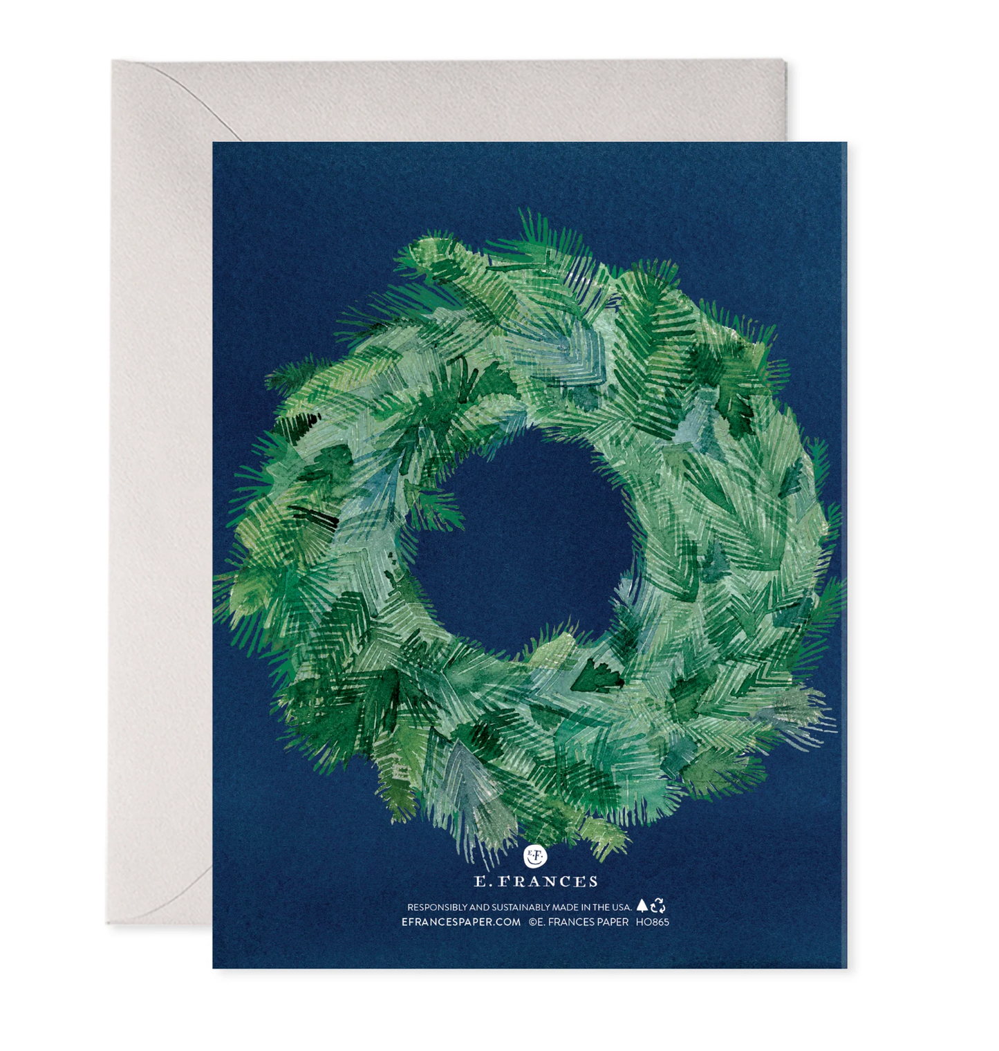 Wreath Christmas Cards (Boxed Set of 6)
