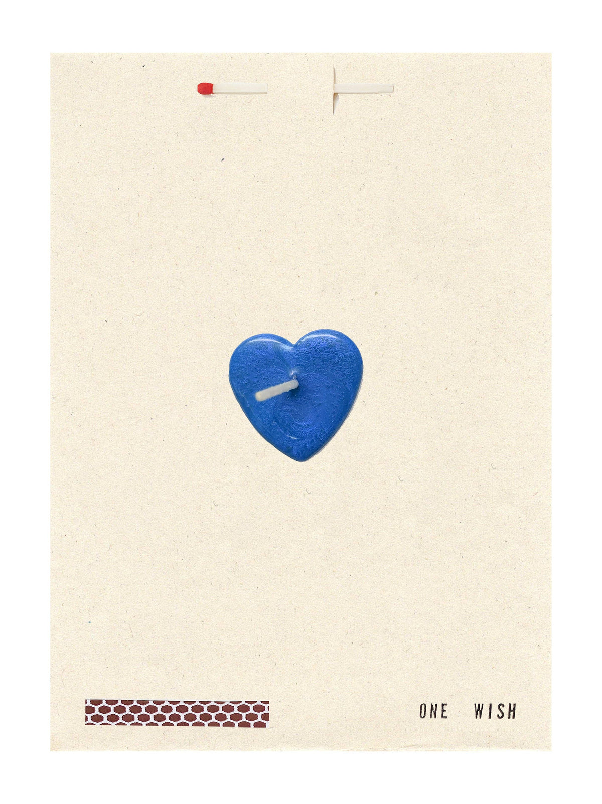 Wish Cards - Blue Heart