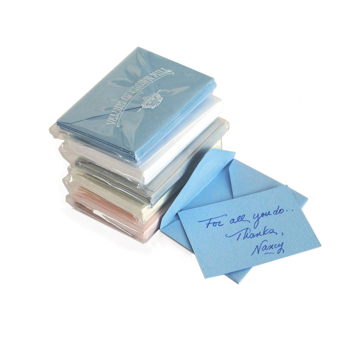 Original Crown Mill Classic Laid Mini Note Card Sets