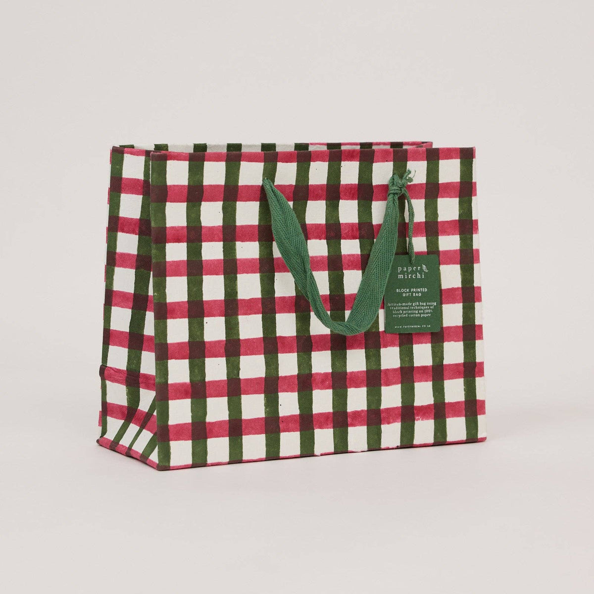 Holly Green Gift Bag