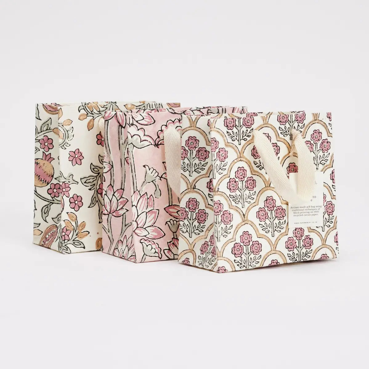 Pink Earth Gift Bags - Small