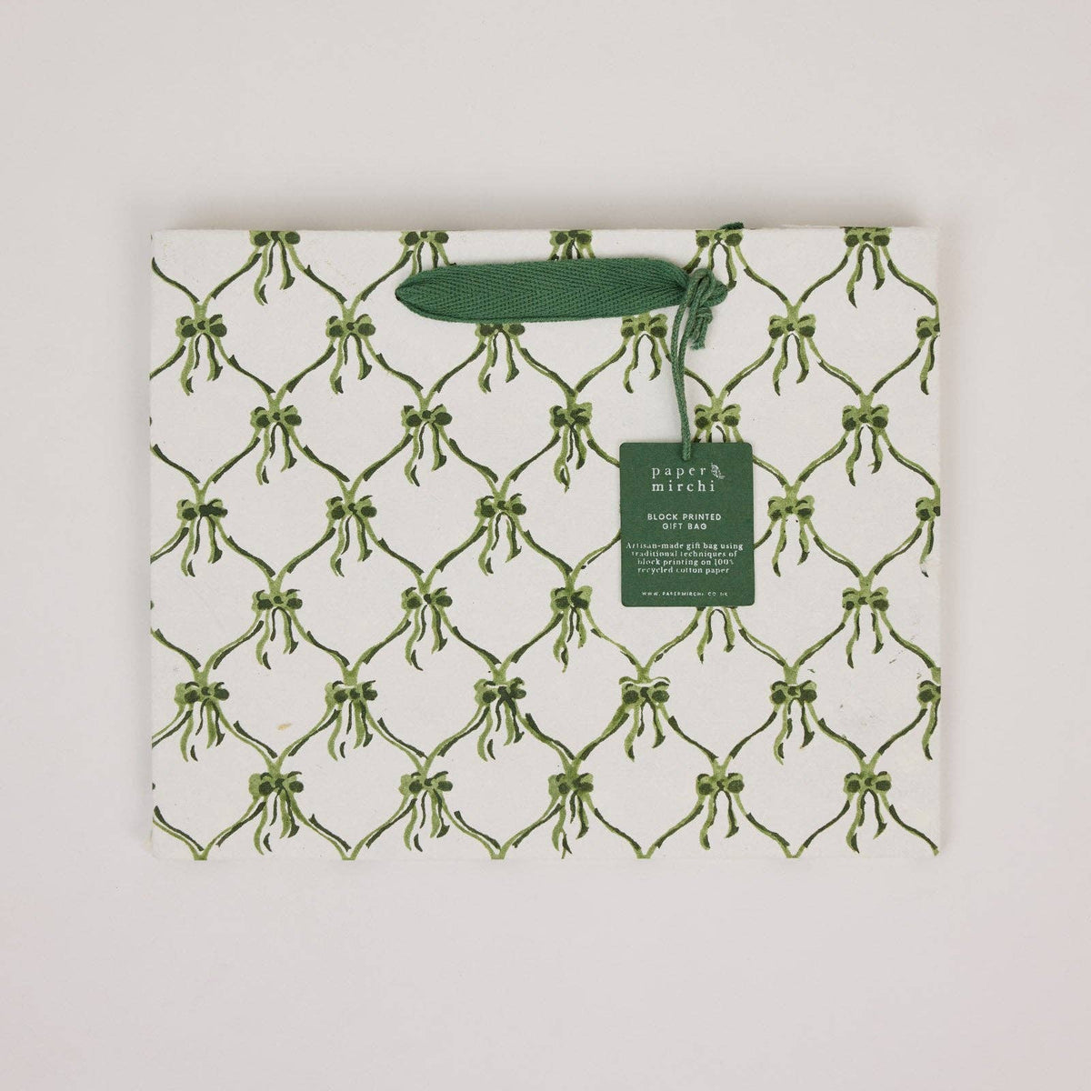 Holly Green Gift Bag