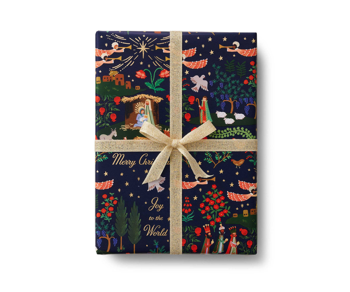 Nativity Scene Continuous Wrapping Roll *CANNOT SHIP*
