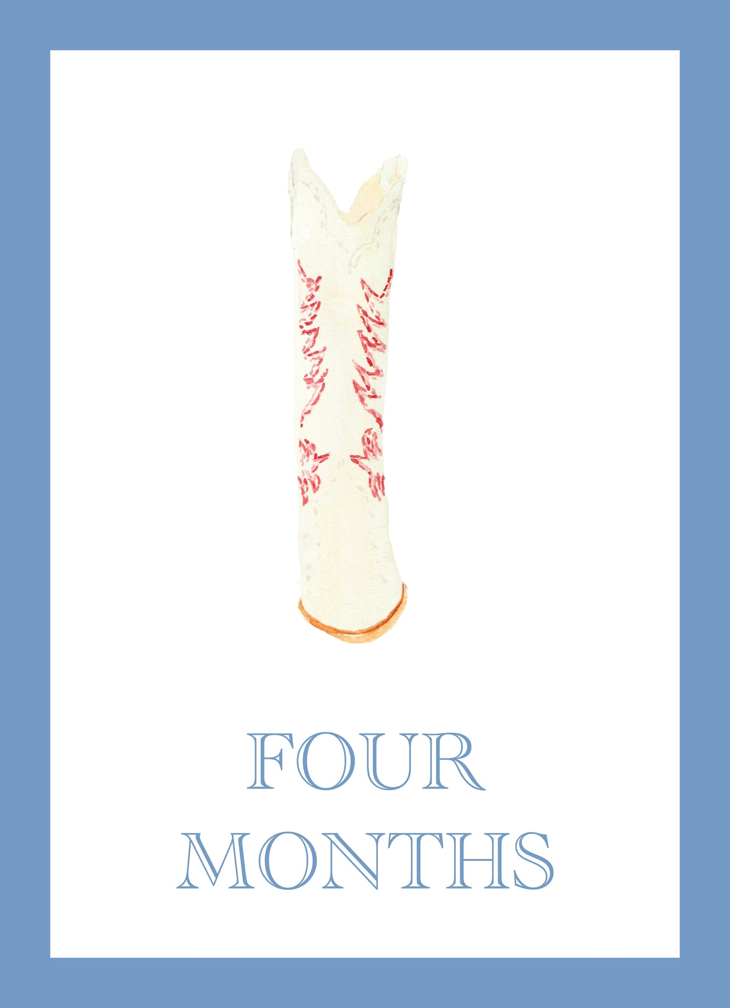 Baby Boy Milestone Cards