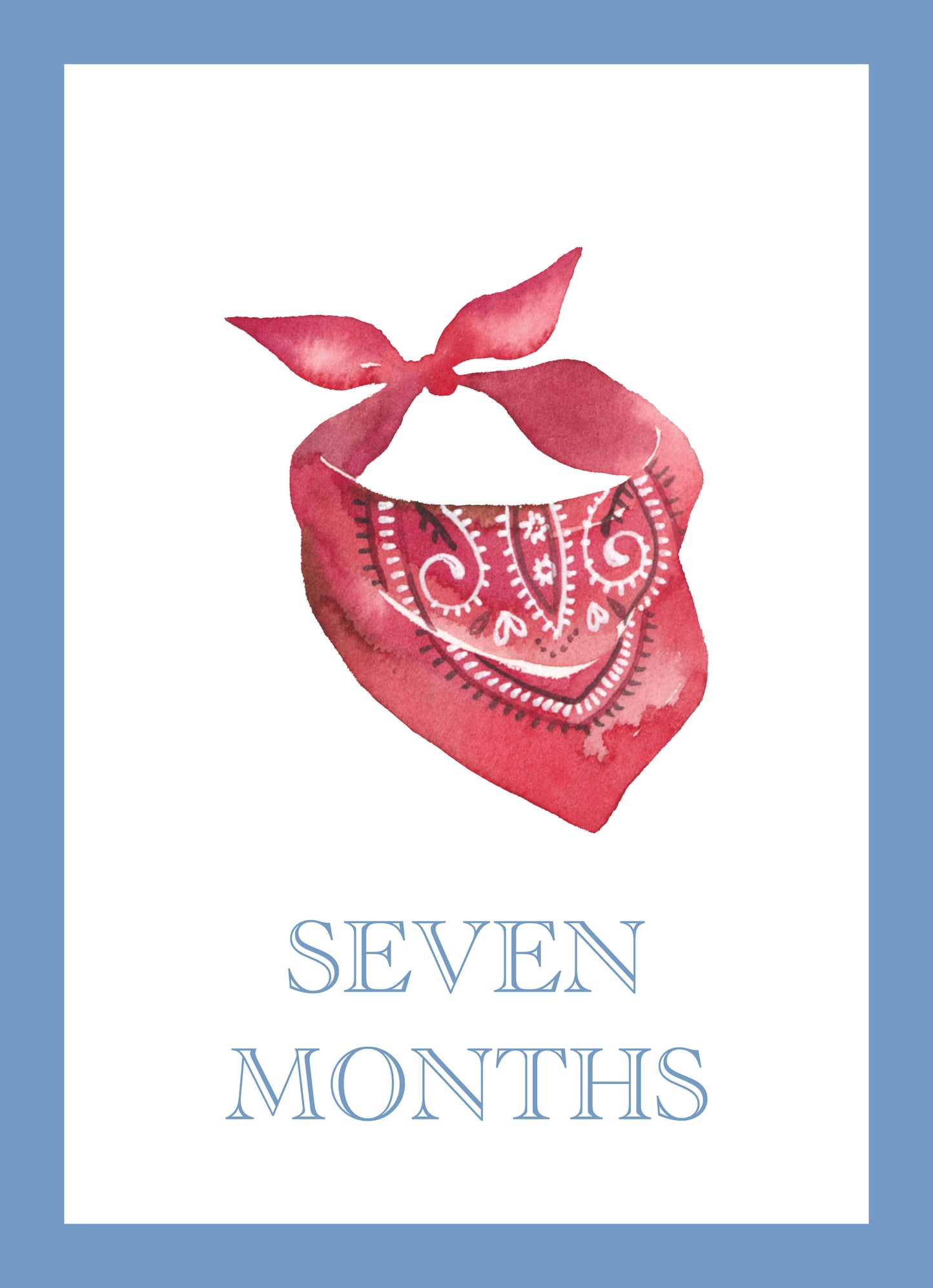 Baby Boy Milestone Cards