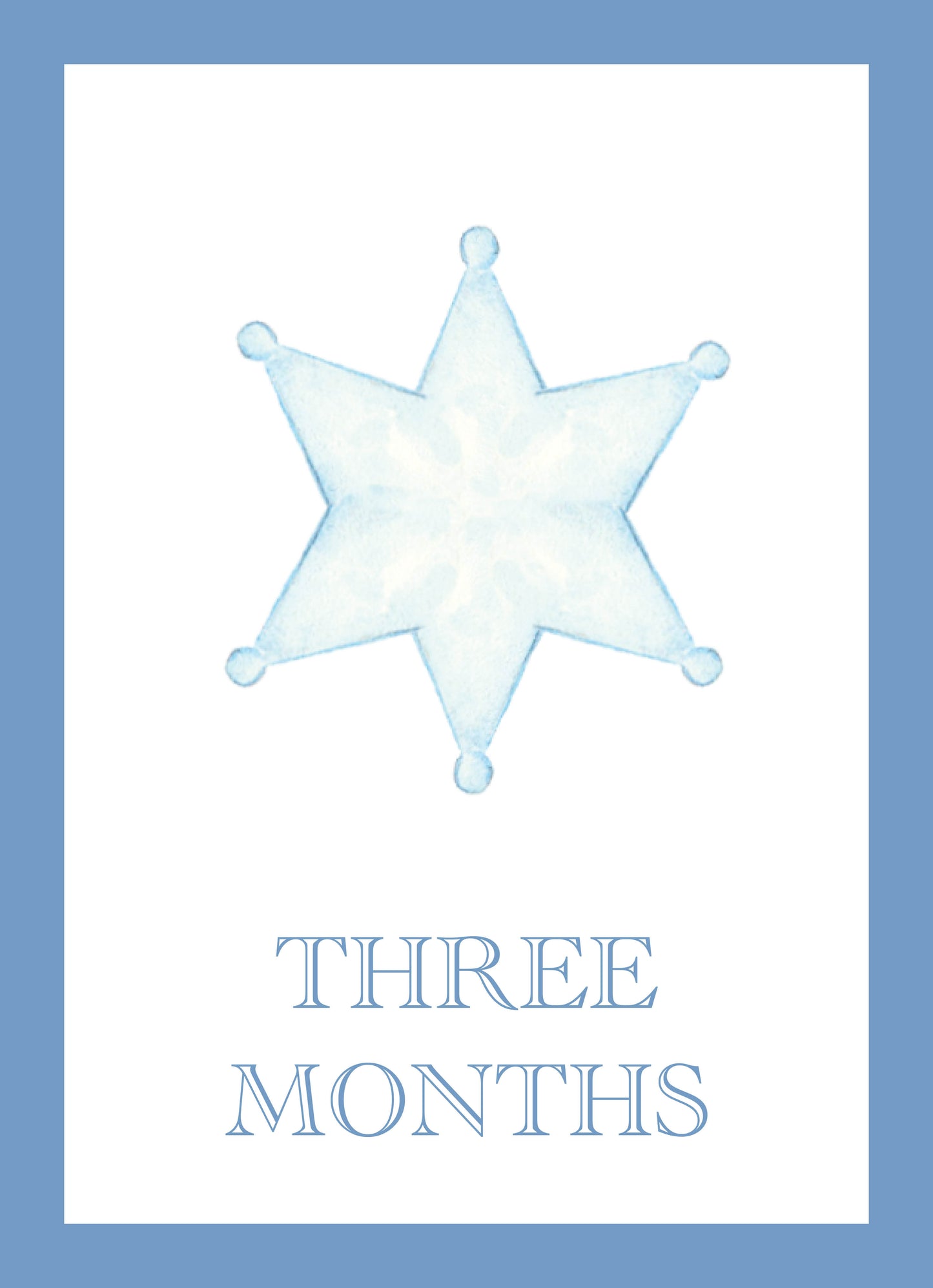 Baby Boy Milestone Cards