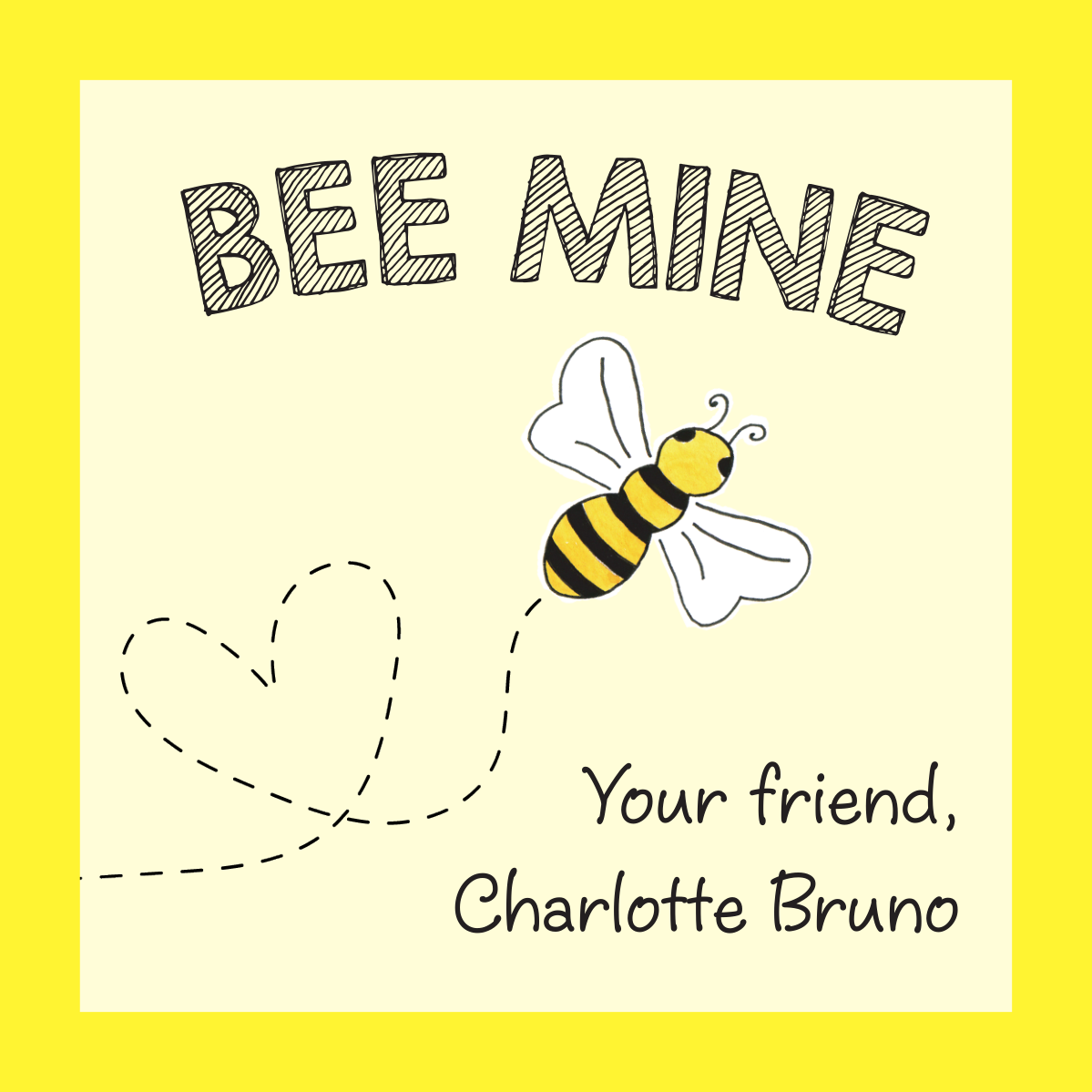 Bee Mine Valentine