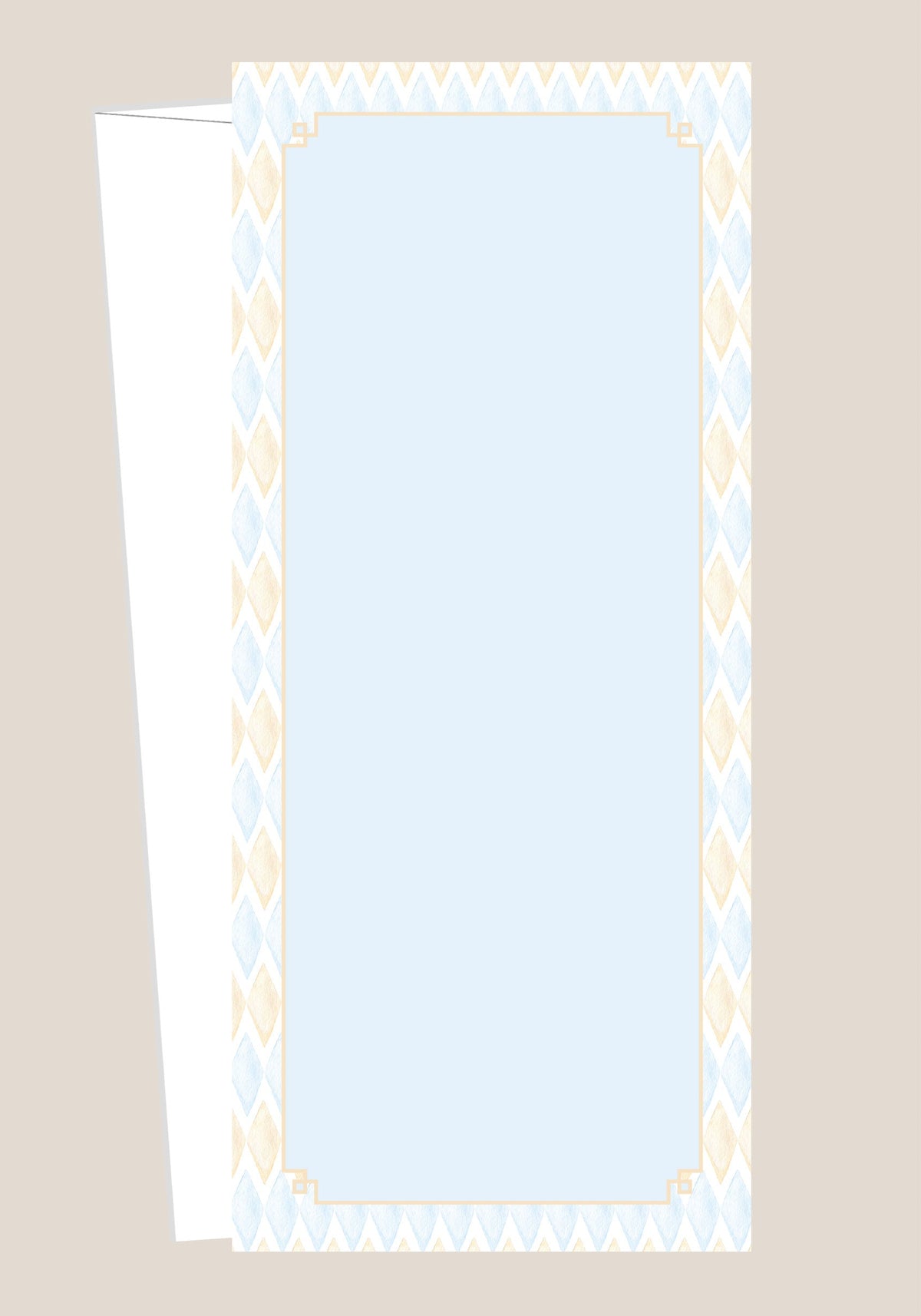 Blue Bonnetts Tall Stationery