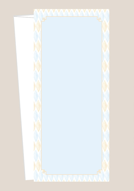 Blue Bonnetts Tall Stationery