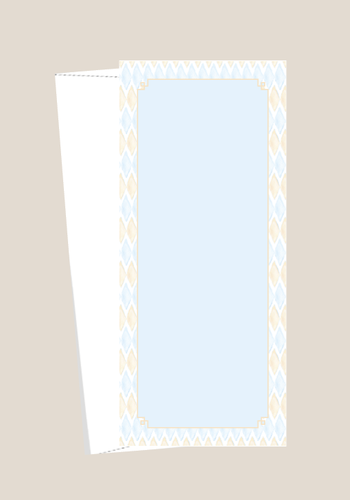 Blue Bonnetts Tall Stationery