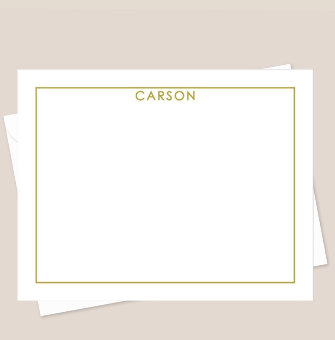 Carson Stationery