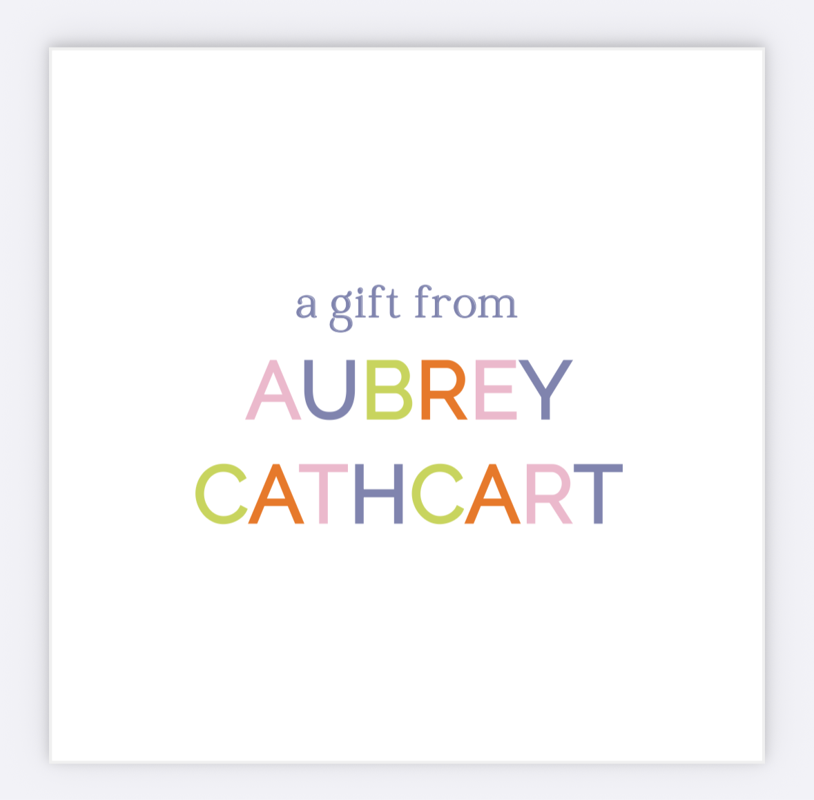 A gift from square