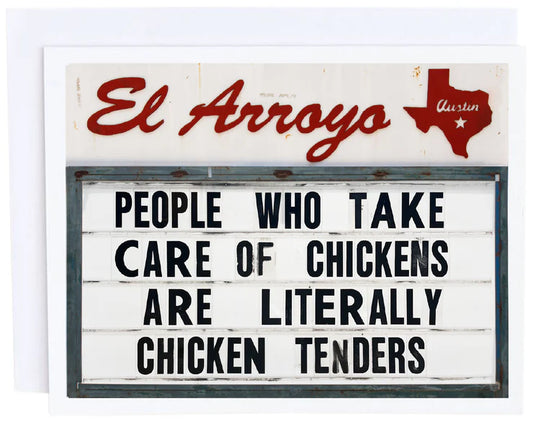 Chicken Tenders Card