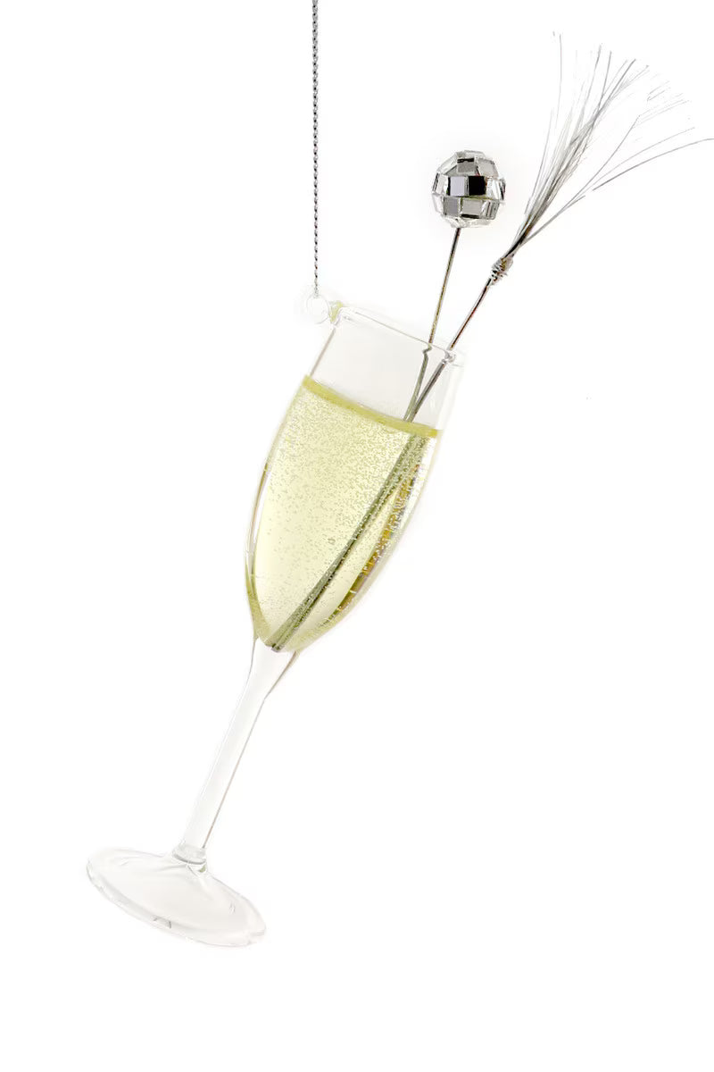 Pop, Fizz, Clink Ornament