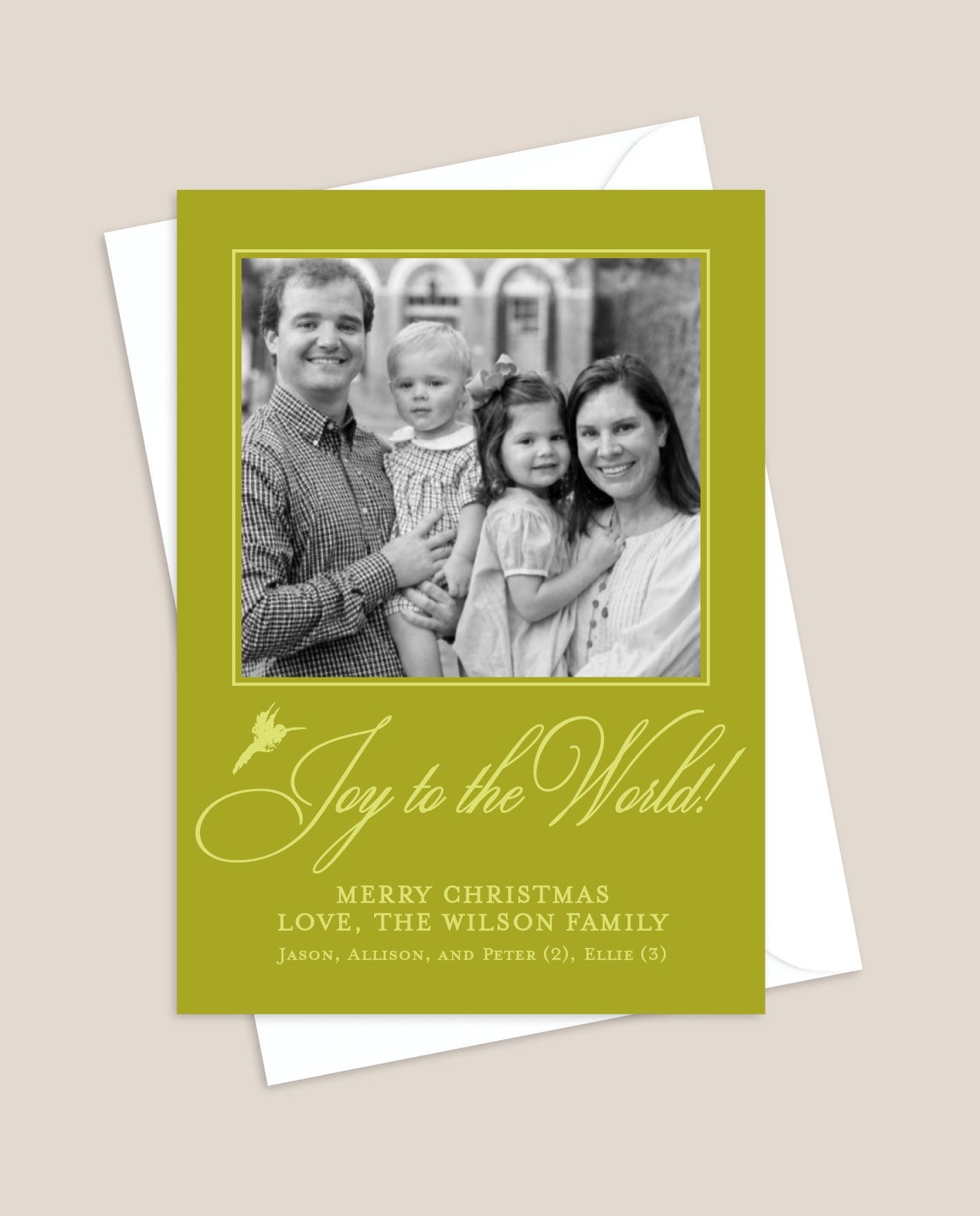 Hummingbird Christmas Card