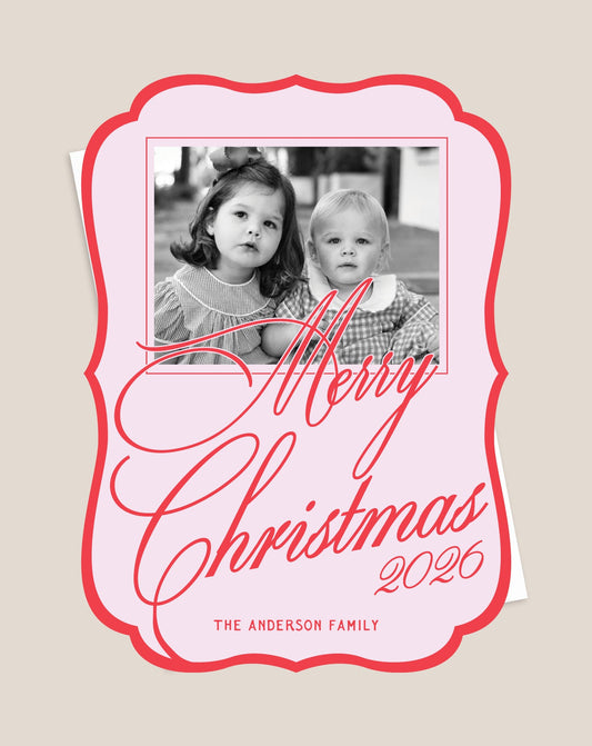 Merry Christmas 2026 Card