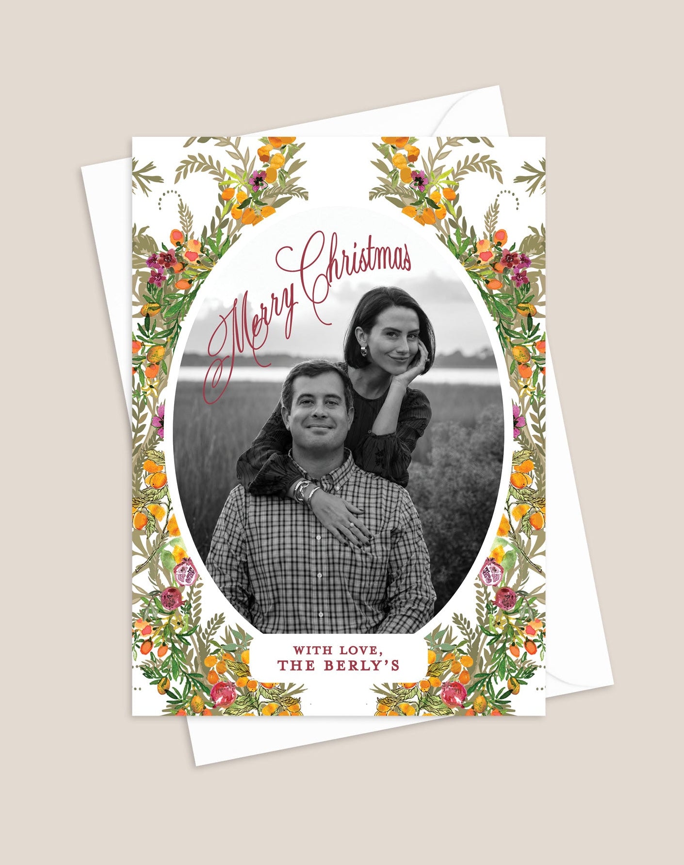 Botanical Christmas Card