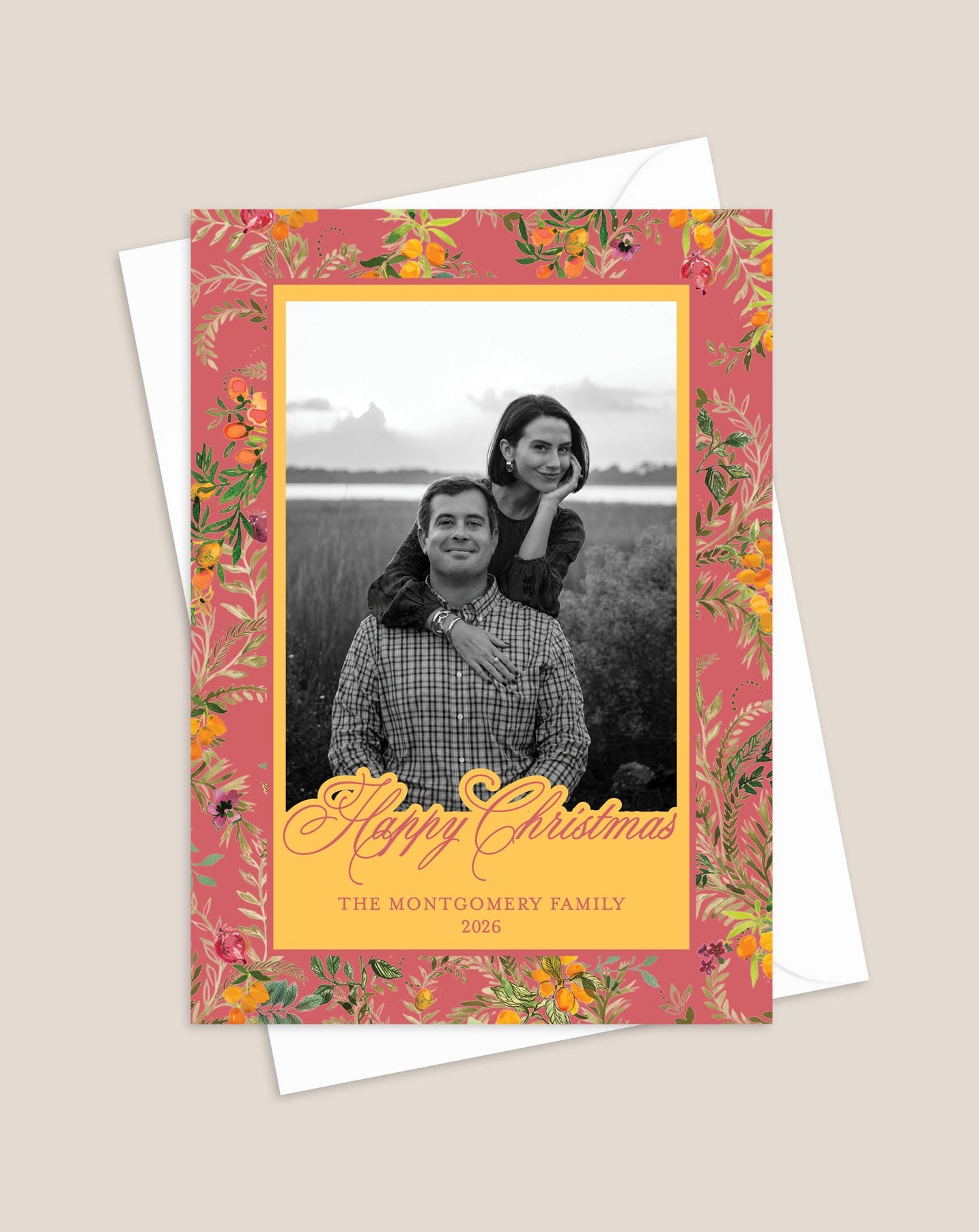 Grapefruit Christmas Card