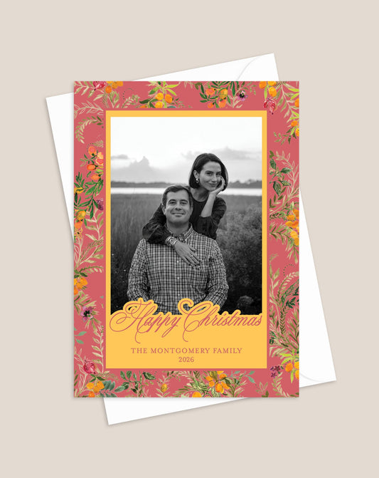 Grapefruit Christmas Card