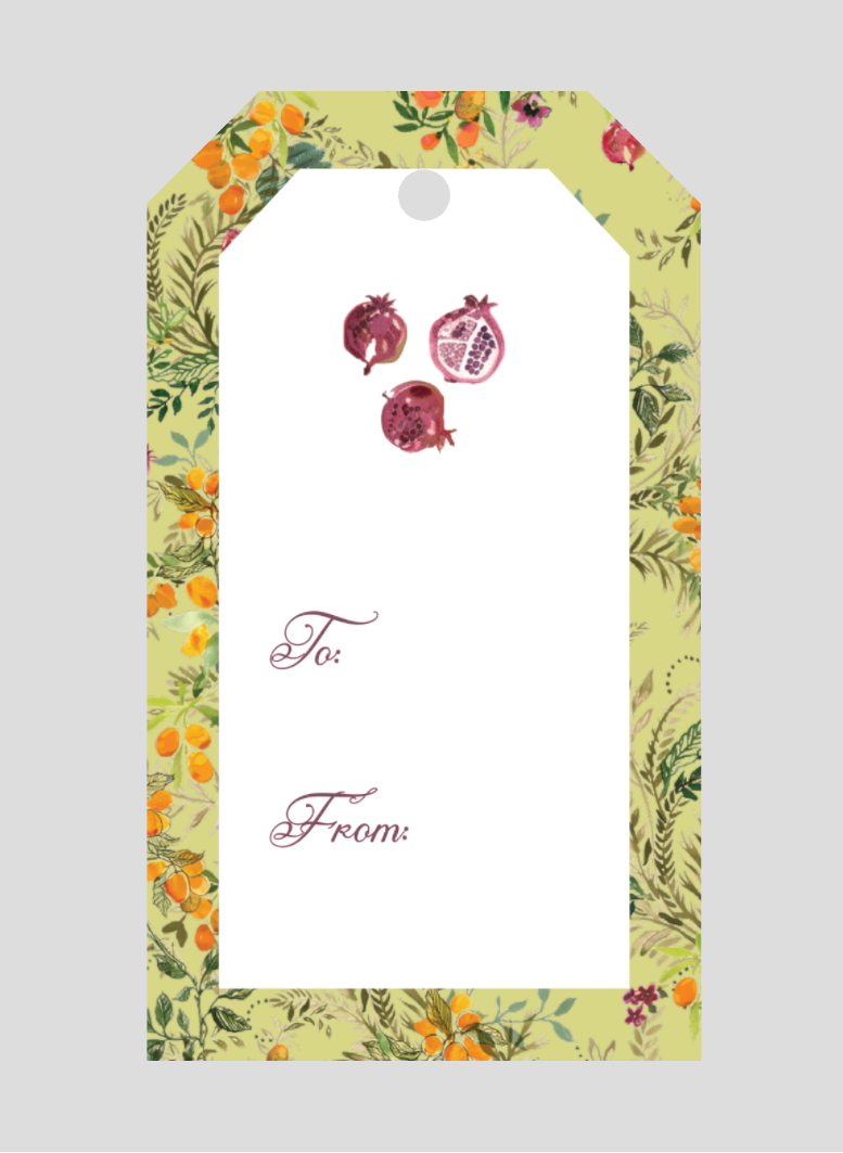 Citrus Noel Gift Tags