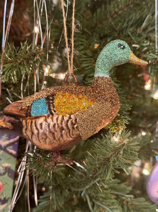 painted Mallard Ornament