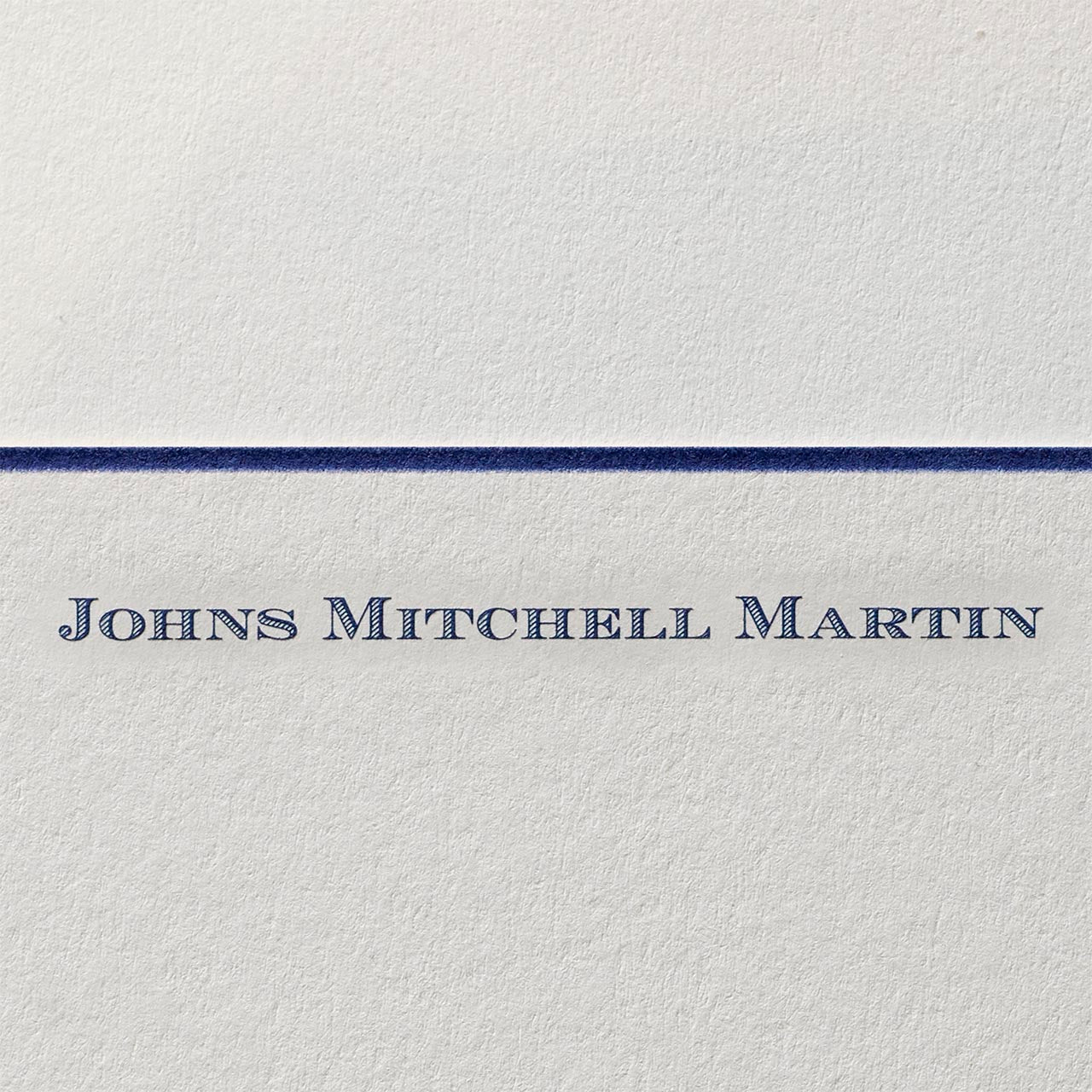 navy blue mens notecards
