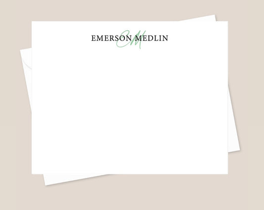 Emerson Medlin Stationery