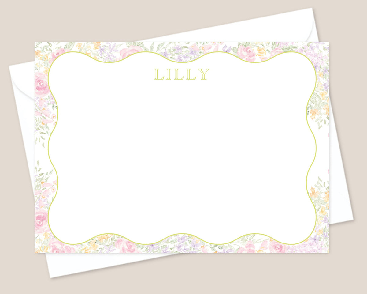 Flower Box Stationery