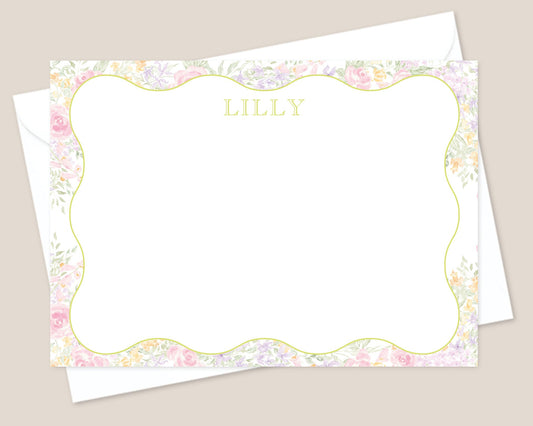 Flower Box Stationery