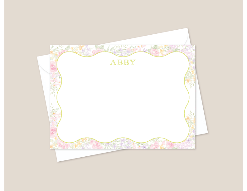 Flower Box Stationery