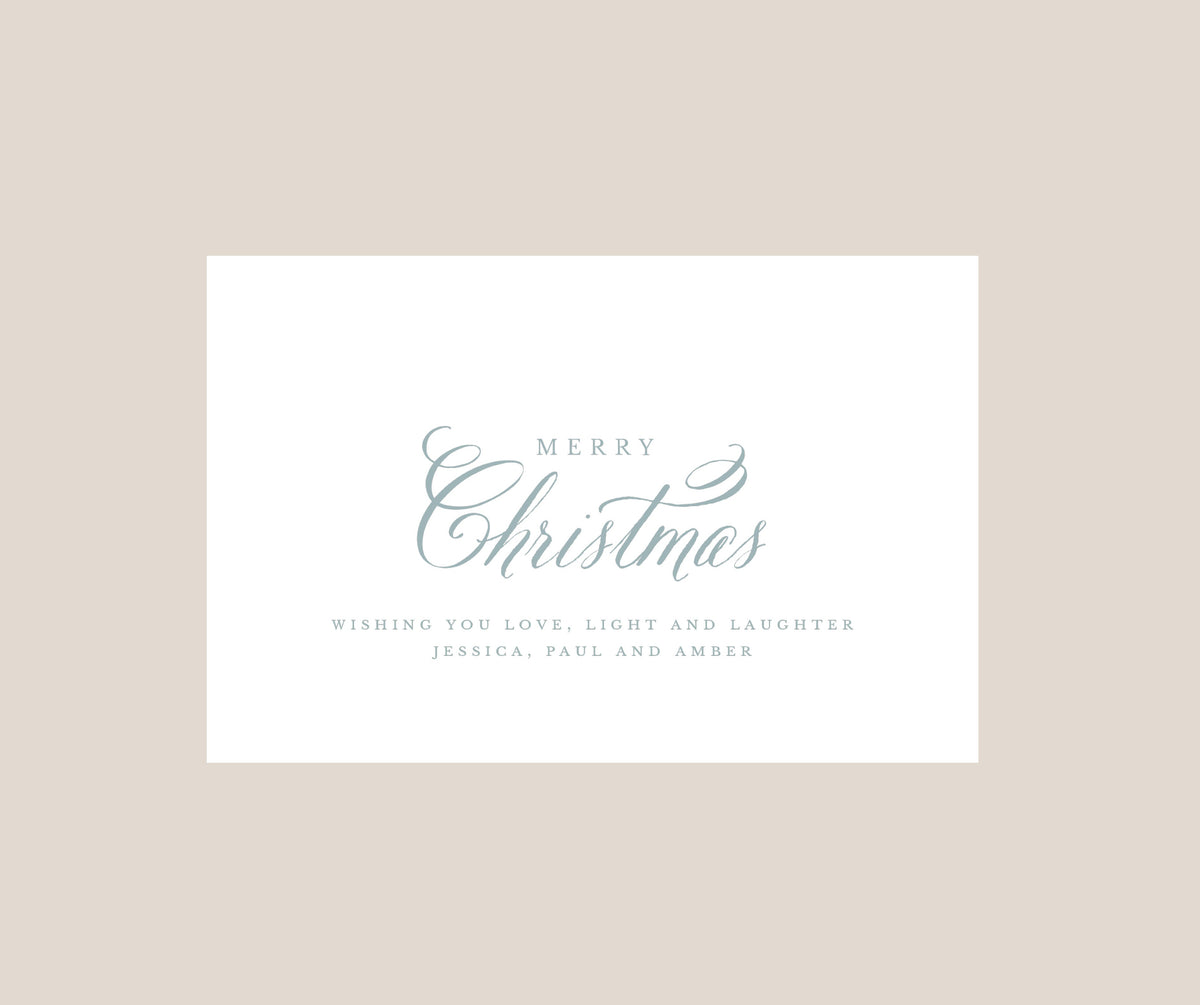 Garden Joy Folded Holiday Card