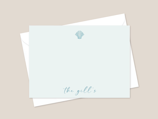coastal couple stationery