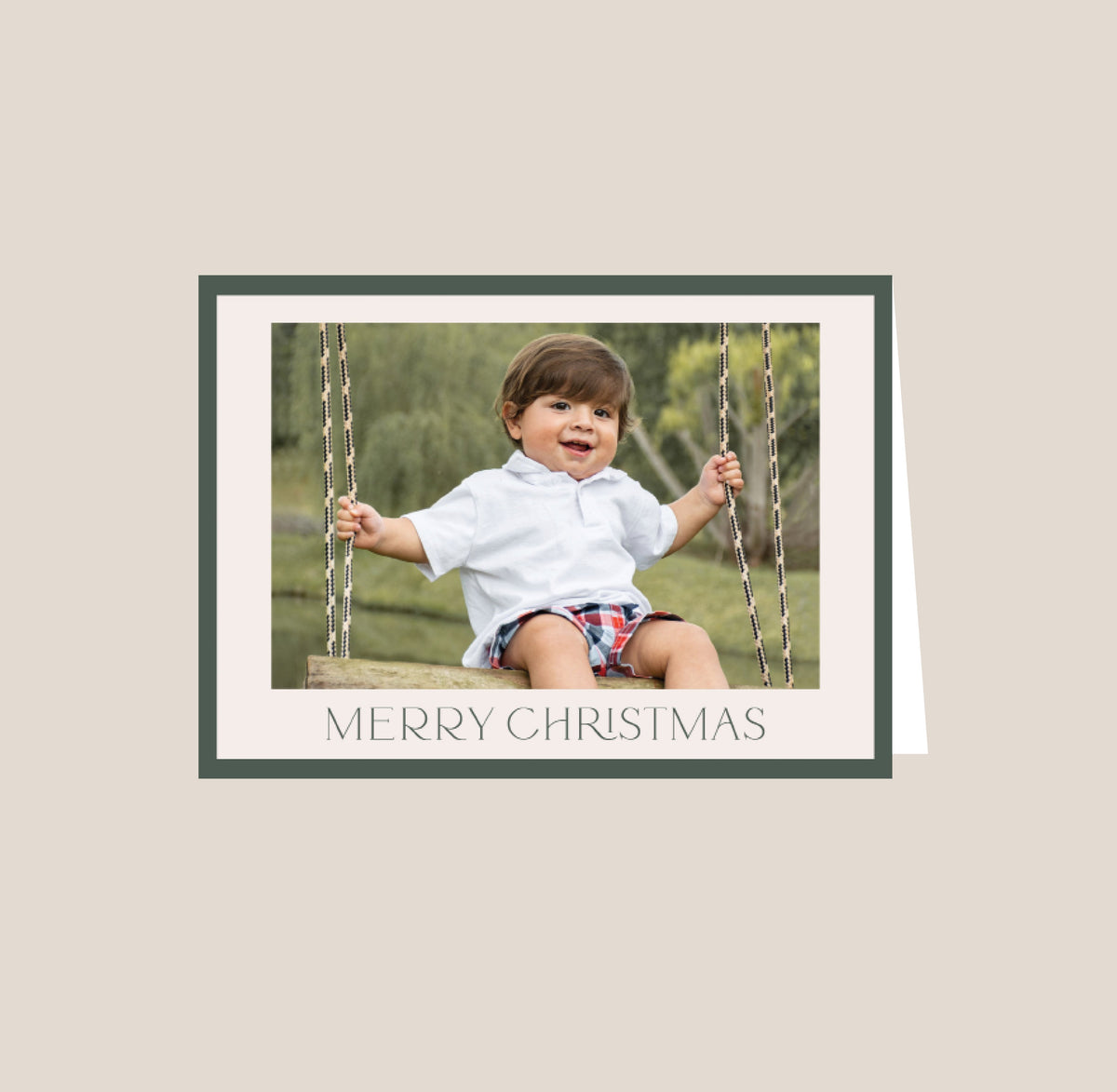 Graceful Greetings Folded Holiday Card