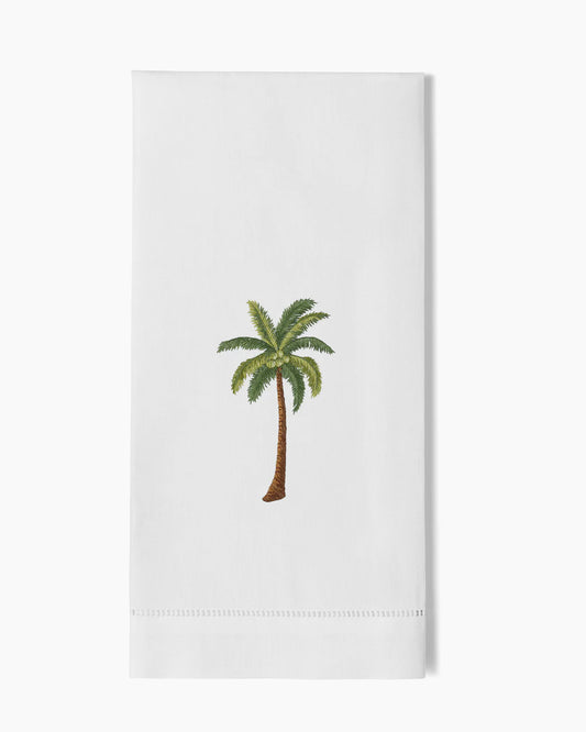 Palm Tree Hand Towels