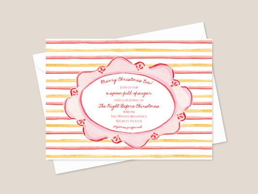 Holly Jolly Holiday Invitation