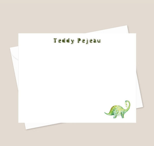 Dino stationery