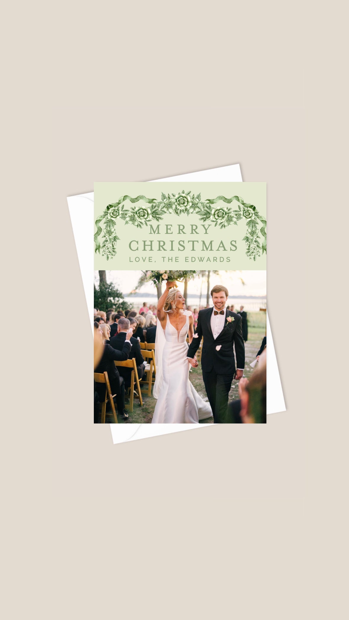 Curved Green Garland
