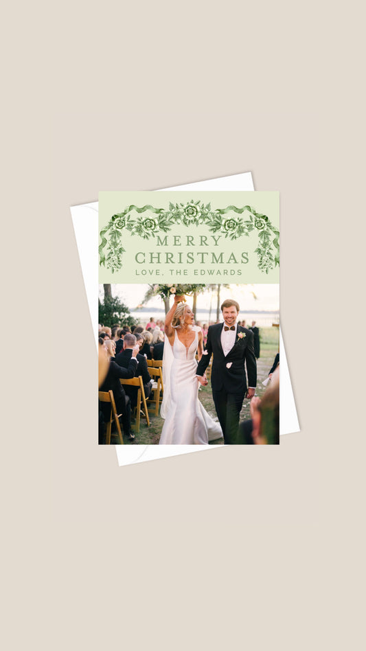 Curved Green Garland