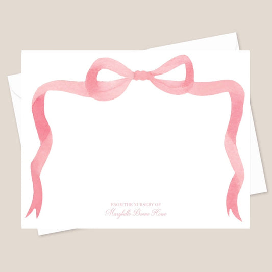 Large pink bow