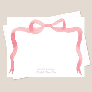 Large pink bow