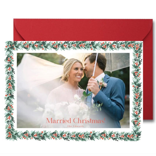 Married Christmas Garland