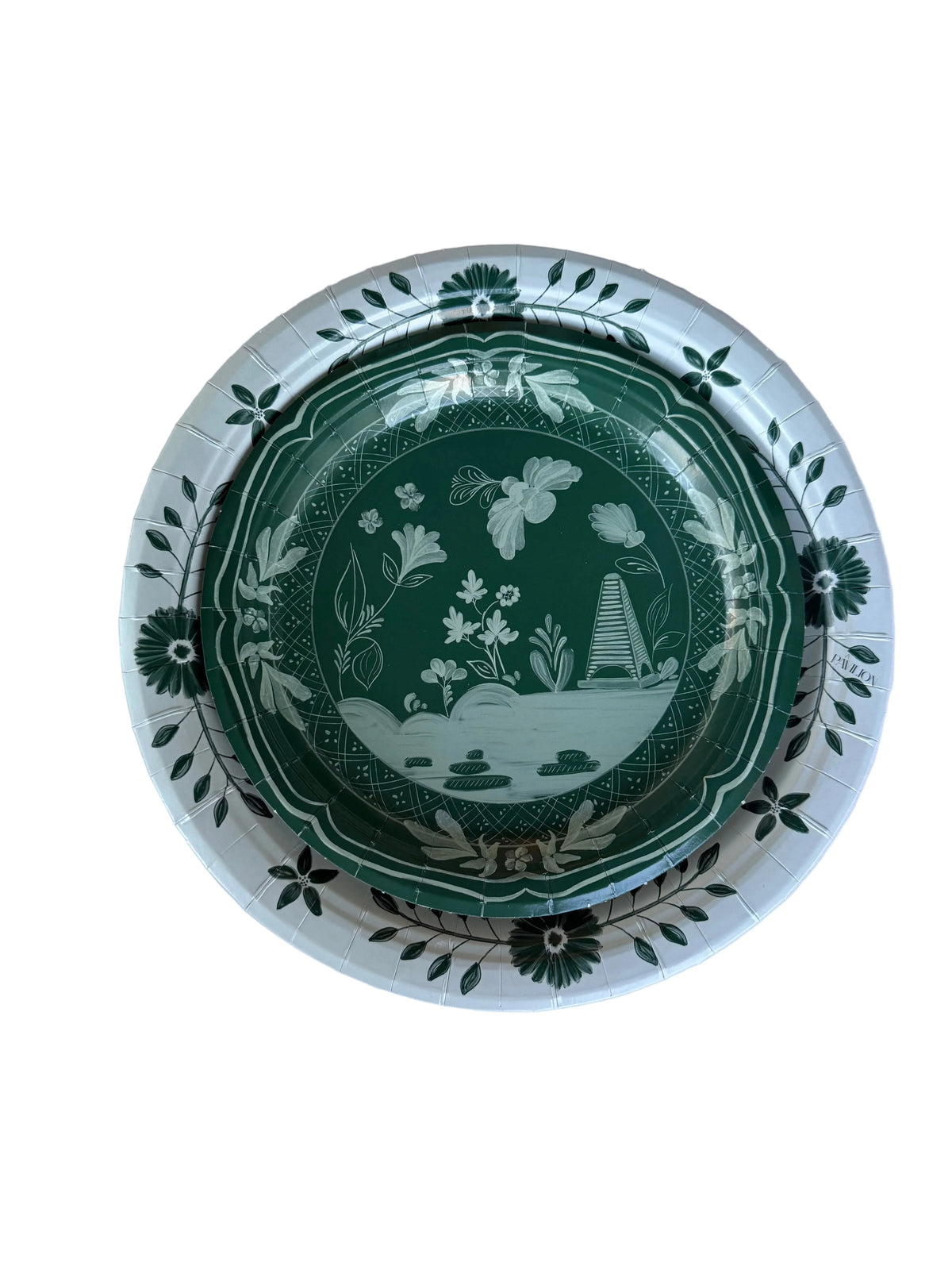 Forest Beachside Pavilion Dessert Plate - 8 pack