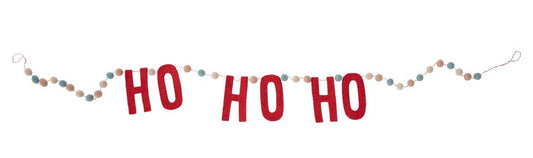 Ho Ho Ho garland