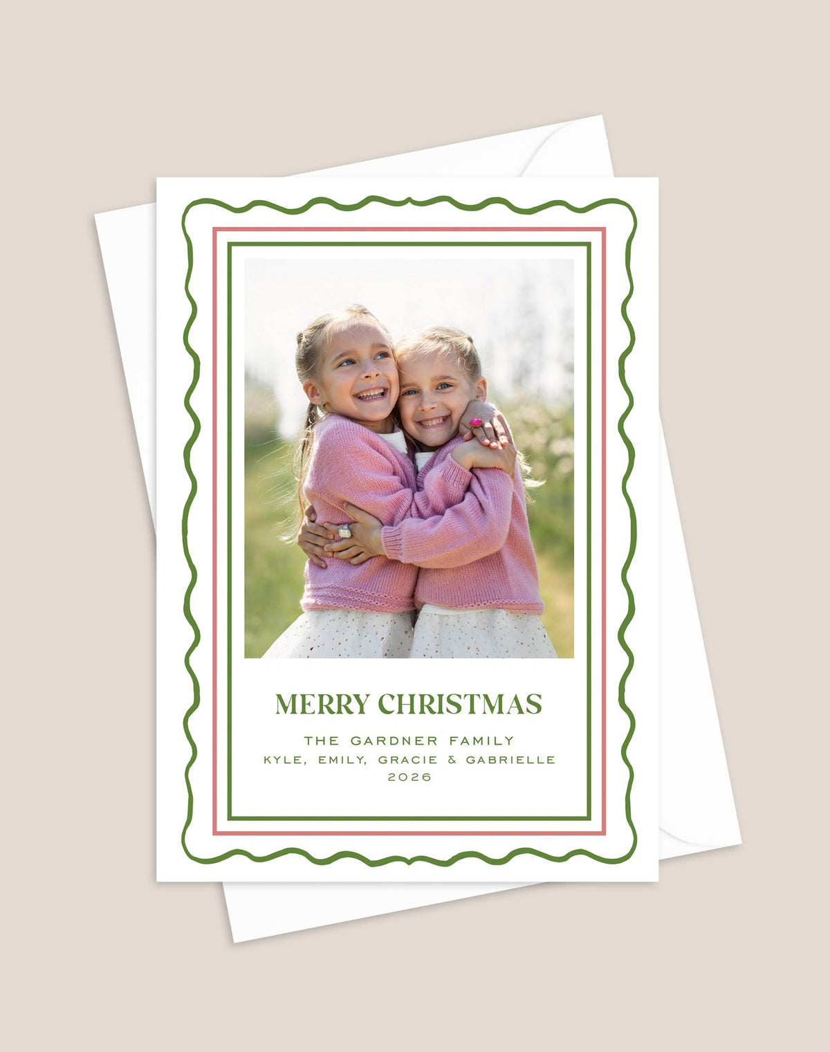 Merriment Holiday Photo Card