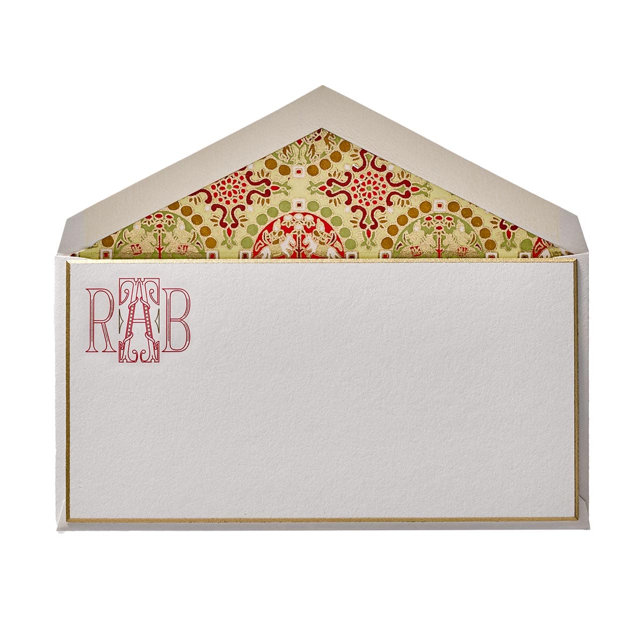 monogram notecards
