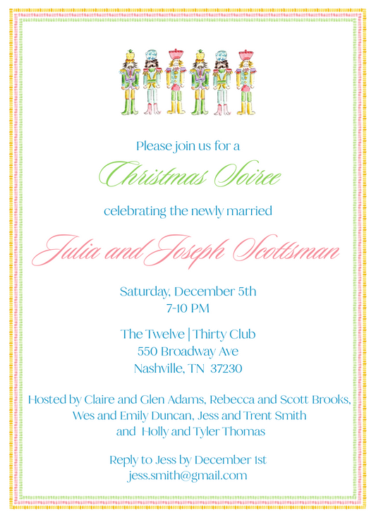Nutcrackers Invitation