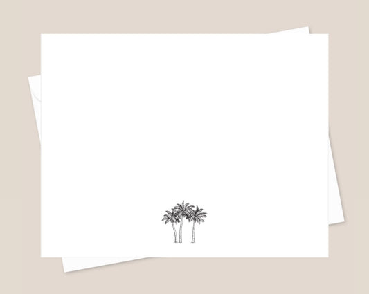 Palm Tree Cluster Stationery