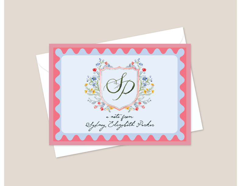 Passing Notes Stationery