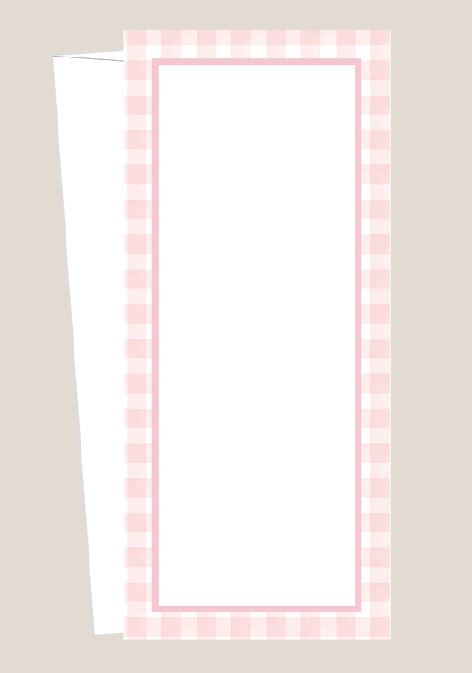 Pink Picnic Tall Stationery