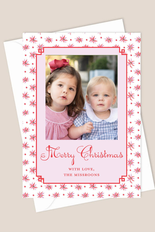 Poinsettia Palace Christmas Card